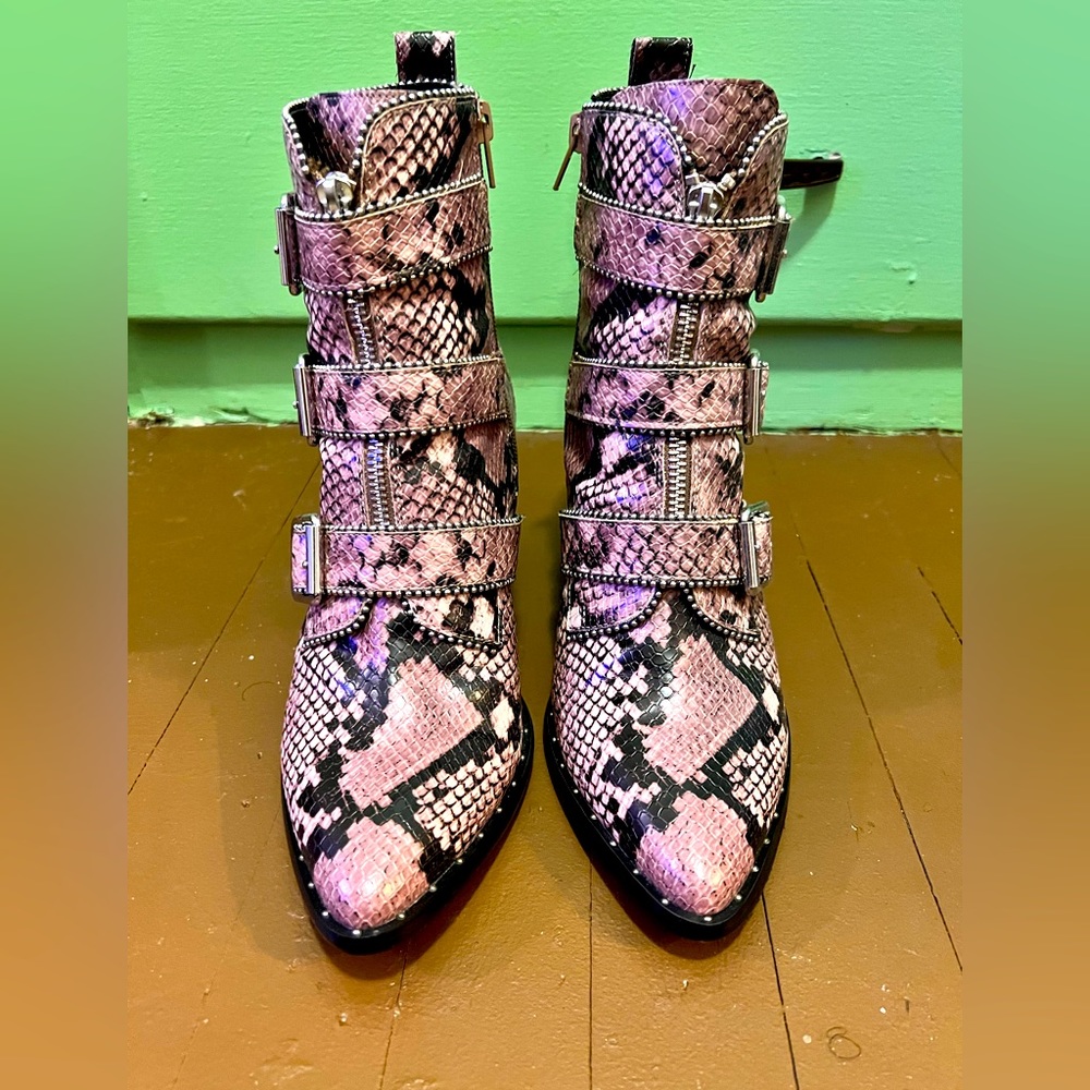 Steve Madden Hattie Bootie Snakeskin